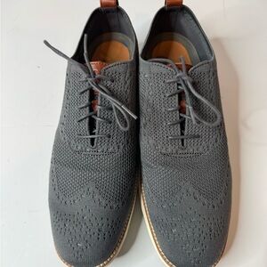 Cole Haan Men's Gray Knit Oxfords - Size: 13
